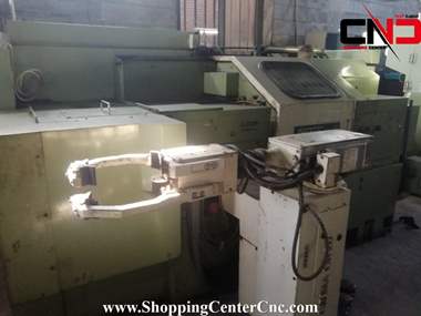 تراش سی ان سی دو محور Okuma LB 15 U ساخت ژاپن